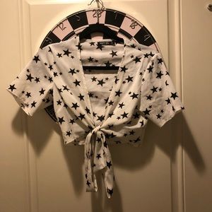 Nasty Gal Tie Top